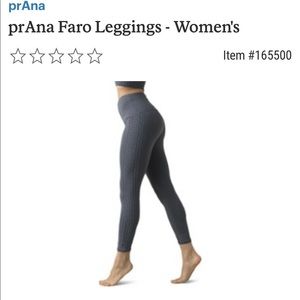 PrAna Faro Leggings